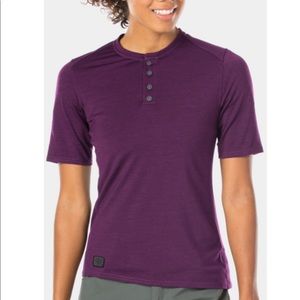 Adventure Womens wool blend Henley Chemise by Bontrager